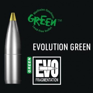 RWS Evo Green 308 WIN 9,0g / 139gr SR. 20 stk.