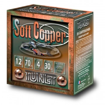 Tunet Soft Copper 12/70 30 gram. Str 1, 3, 4, 5.